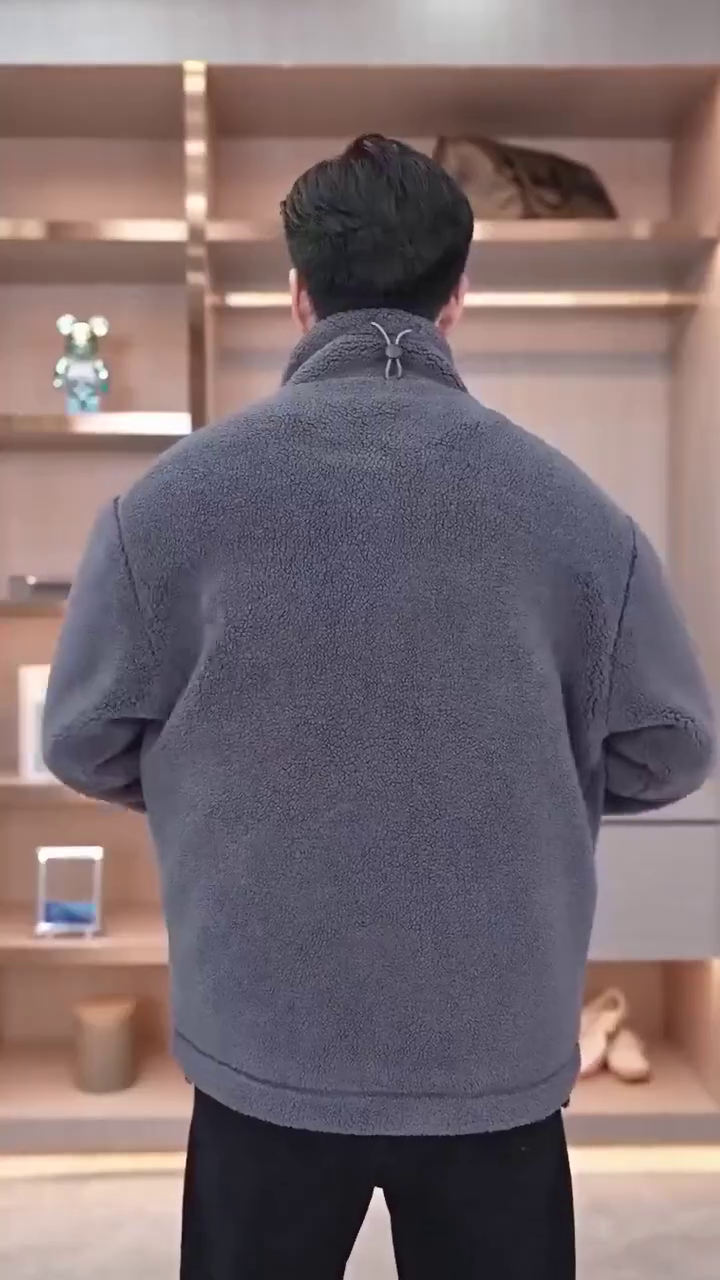 Trendy Brand Men's Casual Outerwear Autumn Winter New Stand Collar Breathable Size Camouflage for Boys - Image 5