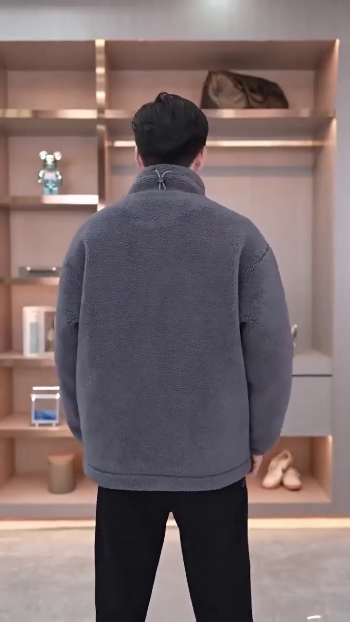 Trendy Brand Men's Casual Outerwear Autumn Winter New Stand Collar Breathable Size Camouflage for Boys - Image 3