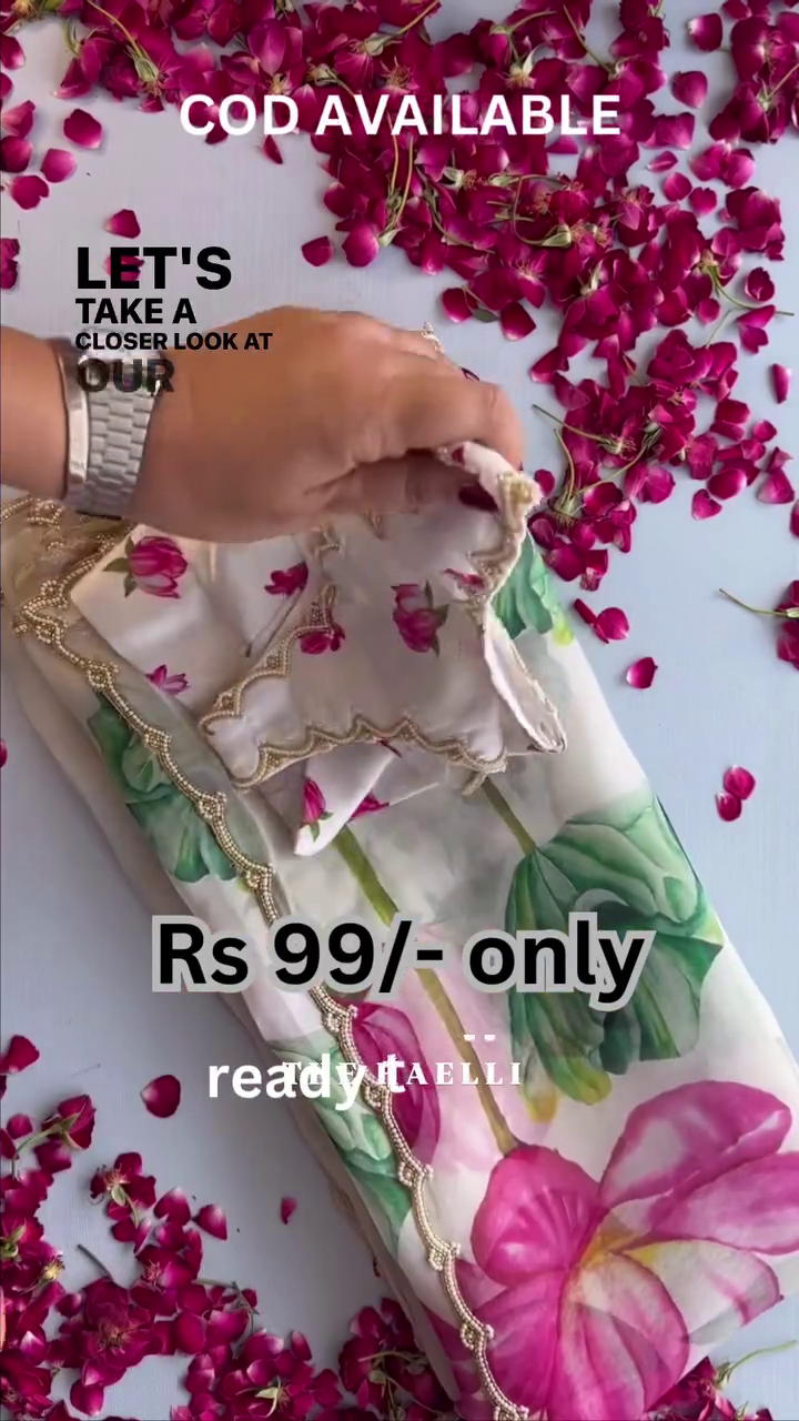 Trendy Waightless Designer Saree