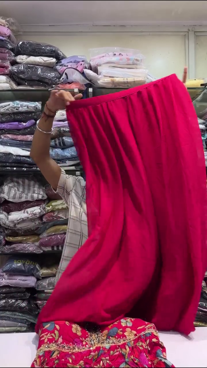 Women's Ethnic Motifs Printed Embellished Ethnic Gown With Dupatta - Image 5