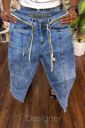 Men's Casual Slim Sketch Demin Jeans Pants