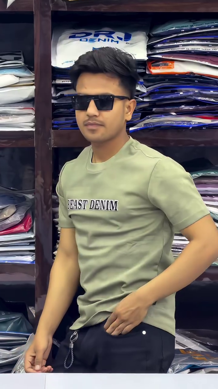 Pure Cotton Typography Printed Washed T-shirt - Image 9