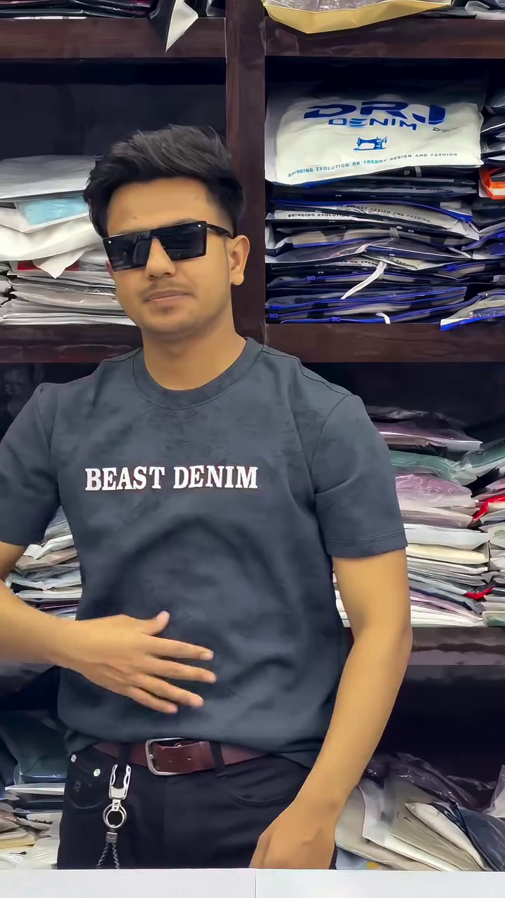 Pure Cotton Typography Printed Washed T-shirt - Image 7