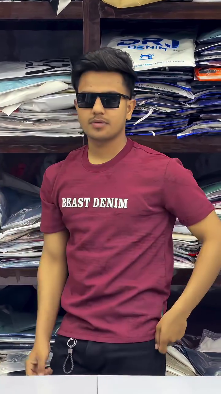 Pure Cotton Typography Printed Washed T-shirt - Image 5
