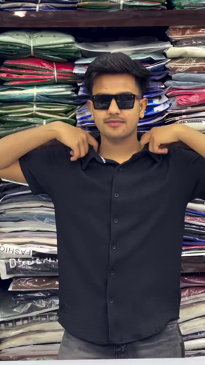 Self Design Textured Comfort Relaxed Fit Cotton Casual Shirt - Image 4