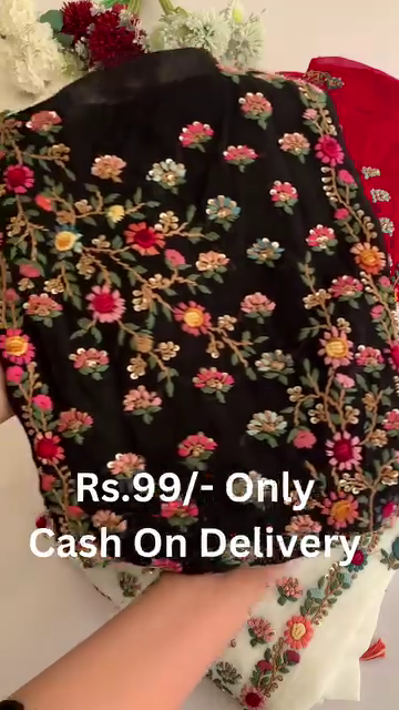 Lace & Elegance: Black, White & Red Cotton Kurti Designs with Lace Accents – A Stylish Blend of Timeless Charm and Modern Sophistication - Image 17