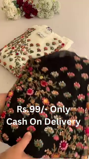 Lace & Elegance: Black, White & Red Cotton Kurti Designs with Lace Accents – A Stylish Blend of Timeless Charm and Modern Sophistication - Image 10