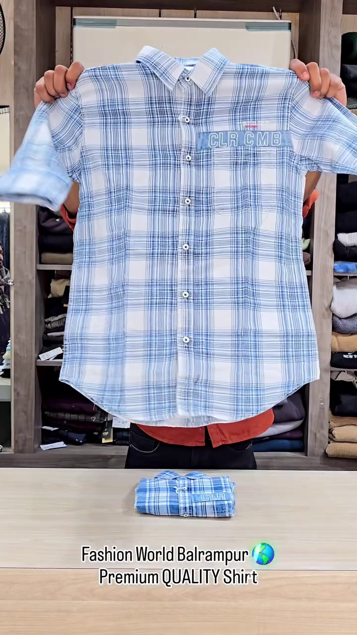 Men Classic Slim Fit Opaque Checked Casual Shirt - Image 6