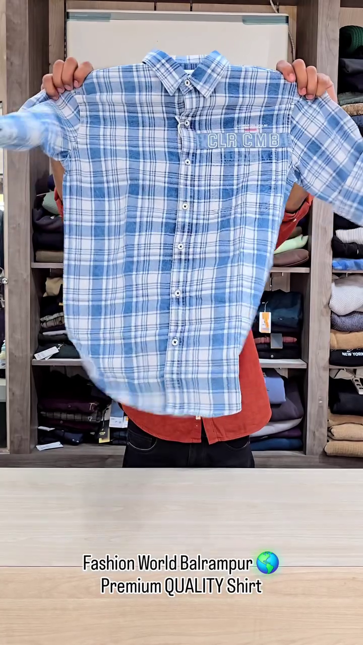 Men Classic Slim Fit Opaque Checked Casual Shirt - Image 5