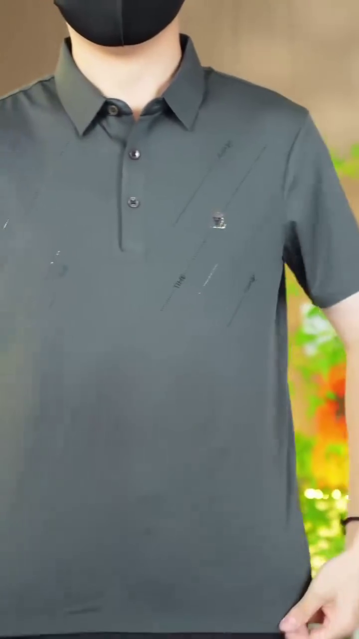 Men COTFLEX Solid Polo Collar Antimicrobial Slim Fit Sport T-shirt