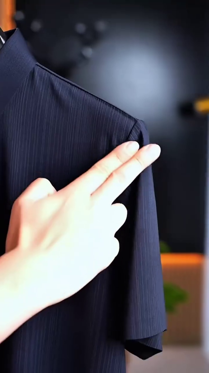 Textured Cutaway Collar Classic Cotton Opaque Shirt - Image 5
